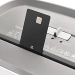 Dahle PaperSAFE PS 100 Paper Shredder, Oil Free, Jam Protection, Security Level P-4, 5 Sheet Max, Shreds Staples, Paper Clips & Credit Cards