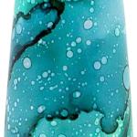 Insulated Water Bottle - On-The-Go Refillable Stainless Steel Water Bottles For ults, Reusable Thermos Travel Tumbler With Leak-proof Lid For Hot & Cold Beverages (17Oz. Bubbly Green)