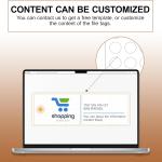 Customizable Round Labels 1.5 Inch,400 White Matte Stickers,Printable Label for Business Logo,Jars,dress and Office Use