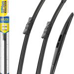 5 PLUS® Silicone Windshield Wiper Bles Replacement for 2024 2023 2022 2021 2020 2019 SUBARU Forester Wiper Bles(Set of 3),Automotive Replacement Windshield Wiper Bles-26"/17"/14"