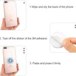 Bonoma Phone Ring Stand Holder, 3-Pack 360 Degree Rotation Universal Finger Ring Stand Compatible with Smartphones and Tablets Mandala