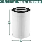 P200S/G200S Filter Replcement, Compatible with G200S/G200 and P200S/P200 Pro Air Purifier, 3-in-1 H13 True HEPA and Pre-Filter, 2 Pack