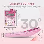 Cute Calculators, 12 Digit with LCD Display for Teachers Student Basic Office, Calculator for School, Mini Cartoon Handheld Calculator 5.9×2.6 inch