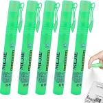 5Pcs White Out Liquid Information Protection Correction Fluid for Thermal Paper dress Concealing Office Documents Privacy Cover Up Fast Dry Paper Correction Supplies