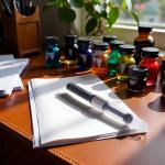 Black Universal Fountain Pen Ink Converter Standard Push Piston Fill InkAbsorber and Deft Writing and Correction Supplies Pens and Refills, Fountain Pens