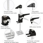 Labor Saving Arm Jack 2 Pack,15.5 Inch Multifunctional Furniture Lifter Jacks for Installing Cabinets and Wall Tile Height juster Handheld Tool