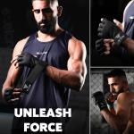 WYOX Gel Boxing Hand Wraps Inner Gloves for Men & Women, 80cm Quick Wrist Straps, Pded Knuckle Protection for Muay Thai Kickboxing, Hand Wraps for Boxing & Martial Arts