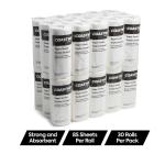 COASTWIDE 2-Ply Kitchen Paper Towels, 85-Sheets Per Roll, 30-Pack, White