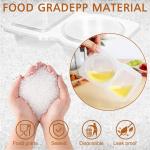 20 Sets Reusable Snack Containers With Lids, Double Compartment Snack Pack Containers, Portion Control, Meal Prep, Ideal For On-The-Go Mini Sauce Boxes & Lunchable Snack Packs For Kids