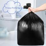 2 Packs 100pcs Black Dog Waste Bags 26" W x 33" l Dog Waste Station Can Liners Heavy Duty Thick Large Poop Bags for Pet Refill Rolls for Doggy Pet Outdoor