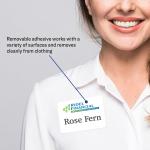 Avery Flexible Printable Name Tags, 2-1/3" x 3-3/8", Matte White, 160 Removable Name Bges (8395)