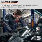 Beieverluck 10 Pairs Chemical Resistant Gloves Large Rubber Cleaning Gloves Heavy Duty Dishwashing Gloves Protective Safety Work Gloves, Medium