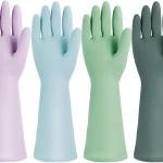 Cleaning Gloves for Dishwashing, 4/5 Pairs Reusable Kitchen Gloves for Wash, Household Cleaning Glove for Dishes Pet