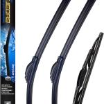 3 x OEM Wiper Bles, Replacement Wiper Bles for Kia Sportage 2005-2010/Hyundai Tucson 2005-2009, (24“ & 16” Front Wipers + 12” Rear Wiper Bles)