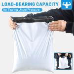 50 Pcs Poly Mailers Shipping Bags 10x13 Inch Packaging Clothes Polymailers Envelopes Mailing Package Self Seal Shipping Envelopes Waterproof Poly Bags Small Business Supplies Package White