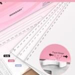 MAKEASY Binding Machine, 21-Hole, Comb Binding Machines with 100PCS Comb Bindings Spines, Comb Binder for Letter Size, A4, A5 Paper