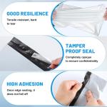 200 Pcs Poly Mailers Shipping Bags 14.5x19 Inch Packaging Clothes Polymailers Envelopes Mailing Package Self Seal Shipping Envelopes Waterproof Poly Bags Small Business Supplies Package White