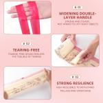 4 Gallon Small Trash Bags Drawstring,4 Gal Trash Can Liners,Small Bathroom Garbage Bags Scented,Tear Resistant Garbage Bags,50 Count Trash-Can-Liners (Lily Butterfly)