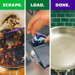 Casce Platinum Plus Dishwasher Pod, Dish Detergent ActionPacs, Dishwasher Detergent, Fresh, 52 Count