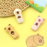3 Pack Capybara Correction Tape Cartoon Correction Tape Cute White Out Cute Capy School Supplies for Student Writing Office School Stationery Supplies, 1/5in.x 19.7ft.(5mm x 6m)
