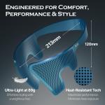 FORBEAUT DropSet, Men's Side Hair Press Tools for Down Perm with Air Hole Patent Technology, Scalp Care & Protection, Men's Hair Styler & Straightener for Grooming - Fast & Easy Styling