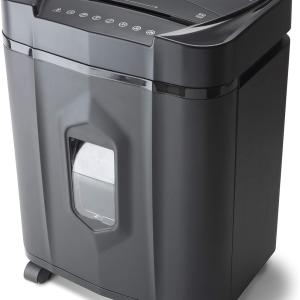 Aurora AU1415XA 14-Sheet Crosscut Paper/CD and Credit Card Shredder/ 5-Gallon pullout Basket/ 10 Minutes Continuous Run Time