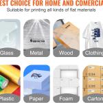 VEVOR Screen Printing Machine, 4 Color 1 Station 360° Rotable Silk Screen Printing Press, 21.2x17.7in / 54x45cm Screen Printer Press, Double-Layer Positioning Pallet for T-Shirt DIY Printing