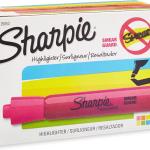 Sharpie Tank Style Highlighters Chisel Tip Assorted Box of 12