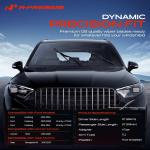 A-Premium Pack of 2 Windshield Wiper Bles with Wear Indicator & Towel - Compatible with Ford Mustang 2007-2024 & Lincoln MKZ 2013-2020 & Jeep Renege 2015-2023 - 22" and 20", TL2 Connector