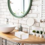 100 Pcs White and Gold napkins, Dinner Paper Napkins Disposable Hand Towels for Bathroom, Soft, Absorbent, Gold Party Wedding Napkins for Kitchen, Parties, Dinners or Events (Yellow, 100)