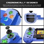 arVin Mobile Gaming Controller for iPhone, Android with Phone CASE Support & Green Light, Wireless Gamep for iPhone/iP/Samsung/Tablet/Switch/PS4/PC-Play Xbox Cloud Gaming/PS Remote Play/Steam Link