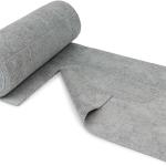 Autofiber [Roll-o-Rags] Microfiber Towels on a Roll | Tear Off Sheets | 12"x12" | 30/roll (Gray)