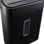 Basics Cross Cut Paper and Credit Card Shredder, 12 Sheet (New Model), Black