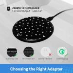 Disney Mickey Mouse Wireless Charging P- Wireless Charging Station Universally Compatible with All Qi Enabled Devices- Mickey Mouse Gifts for ults and Fans of All Ages