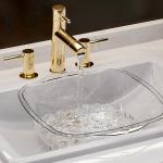 Pilipane Wash Basin Plastic Transparent Washing Basin Multifunctional Face Cleansing Washing Basin Laundry Dish Wash Basin for Home Dormitory (L)