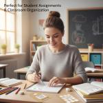 Customizable Round Labels 1.5 Inch,400 White Matte Stickers,Printable Label for Business Logo,Jars,dress and Office Use