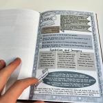 Zxsluktv 66-page Bible Study Companion: A Guided Journal with Study Notes, Key Themes, and Life Applications to Understand God’s Word and Deepen Your Faith (Pink)