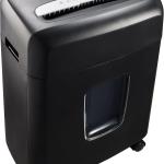 Basics Micro Cut Paper Shredder, CD, and Credit Card Shredder, 8 Sheet (New Model), Black