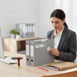 Customizable Round Labels 1.5 Inch,400 White Matte Stickers,Printable Label for Business Logo,Jars,dress and Office Use