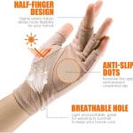 UV-Sun-Protection Gloves Driving-Gloves Sunblock-Fingerless Non Slip Summer Outdoor Gloves for Women Girls
