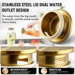 40 oz,1.2Liter Square Glass Pitcher with Lid and Spout, Water Pitchers with Handle for Fridge, Borosilicate Glass Carafe for Hot/Cold Drink, Large Jug for Iced Tea, Coffee, Beverage, Cold