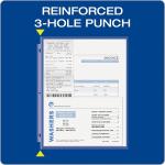 Oxford Sheet Protectors, Clear Finish, Top Lo, Letter Size Plastic Sleeves, Reinforced 3 Hole Punch for Binders, Sheets for 3 Ring Binder, 100 per Box (33267)