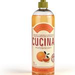 Cucina Fruits & Passion Concentrated Dish Soap, Sanguinelli Orange & Fennel, Gentle Liquid Dishwashing Detergent with Olive Oil, Vegan Formula in Refillable 16.9 fl oz Recyclable Bottle