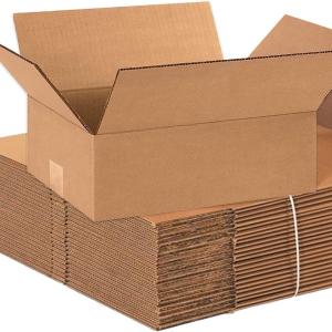 BOX USA Shipping Boxes Medium 12"L x 9"W x 4"H 25-Pack - Corrugated Cardboard Box for Moving, Mailing, Packing, Packaging and Storage