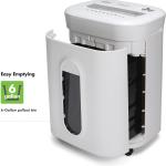 Aurora Heavy Duty Anti-Jam 15-Sheet Crosscut Shredder/60 Min Run Time/ 6-Gallon Pullout Basket, White