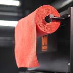 Autofiber [Roll-o-Rags] Microfiber Towels on a Roll | Tear Off Sheets | 12"x12" | 30/roll (Gray)