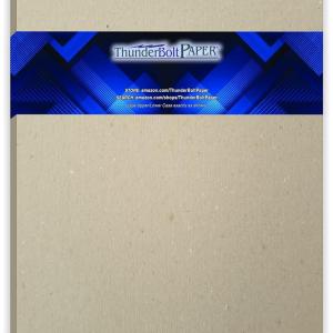 25 Sheets Chipboard 46pt (Point) 11 X 14 Inches Medium Weight Scrapbook|Frame Size .046 Caliper Thickness Cardboard Craft|Ship Brown Kraft Paper Board