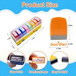 Teacher Stamps for Gring Classroom, Self-Inking Motivation Great Job Parent Signature Stamp for Homework Must Haves, Valentines Day New Teacher Appreciation Gifts, Teacher Supplies (8 pcs)