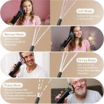 Ear Wax Removal, Safe and Rechargeable Ear Cleaner with 4 Pressure Modes, Electric Ear Cleaning Kit with USB, IPX6, Water Resistant Earwax Removal Tool for ults