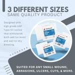 Dealmed 3’’ x 3’’ Sterile Gauze Ps (100 Count) Disposable and Individually Wrapped Medical Gauze Ps, Wound Care Product for First Aid Kit and Medical Facilities (Pack of 1)